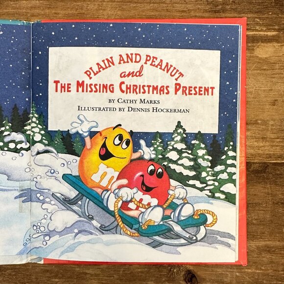 The Missing Christmas Present Plain and Peanut M&M's Children’s Book - Picture 8 of 8